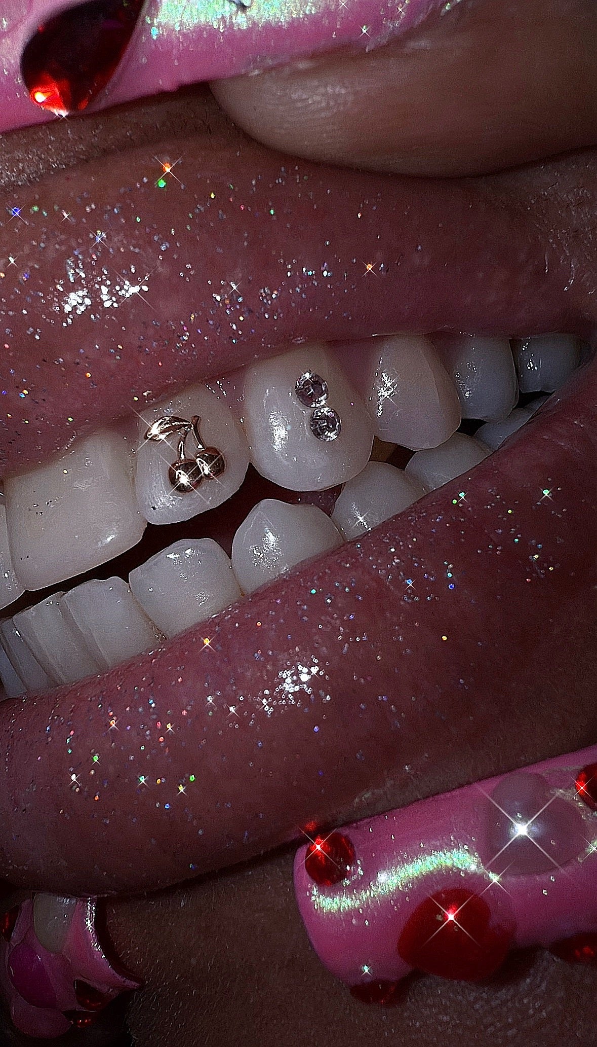 CHERRY 18K CHARM