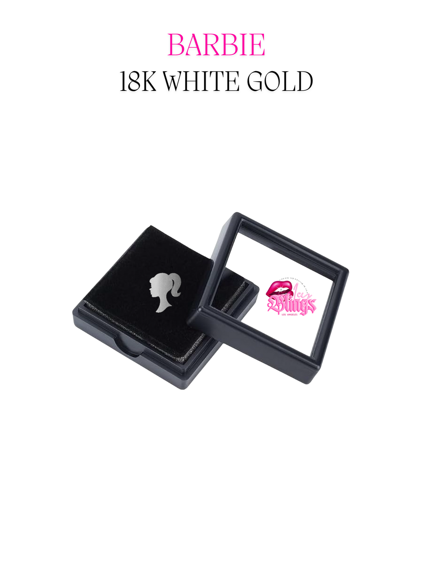 BARBIE HEAD 18K CHARM