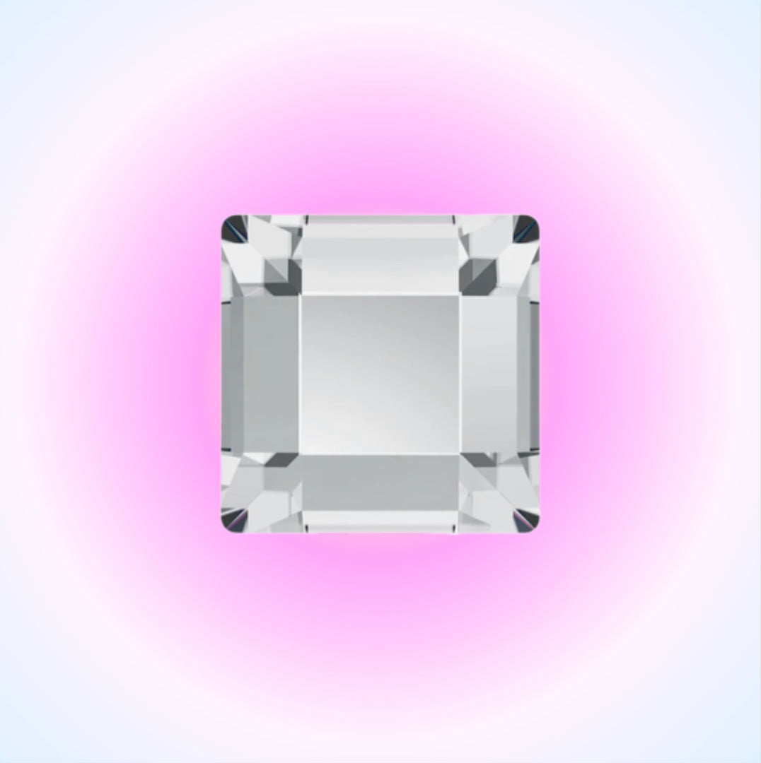 SWAROVSKI SQUARE SHAPE CRYSTAL