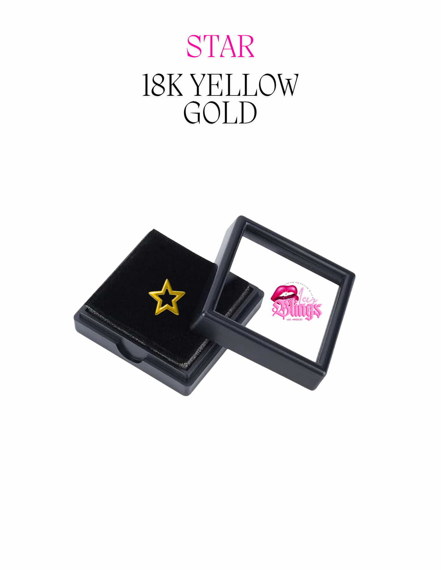 STAR 18K GOLD CHARM