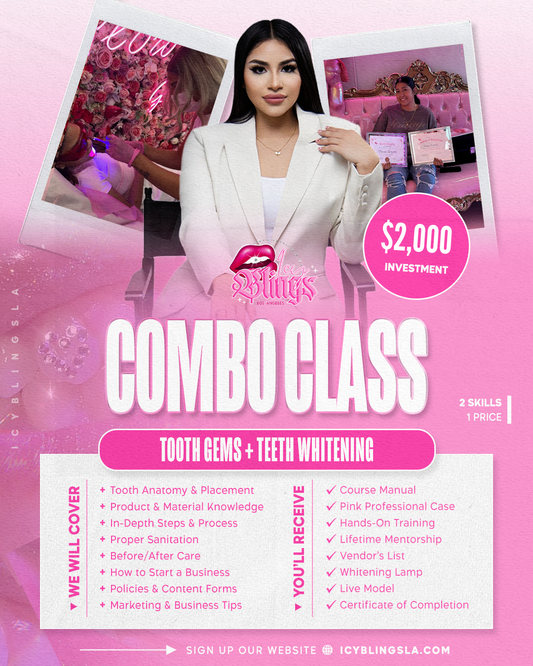 2 ON 1 COMBO COURSE (GEMS, WHITENING)