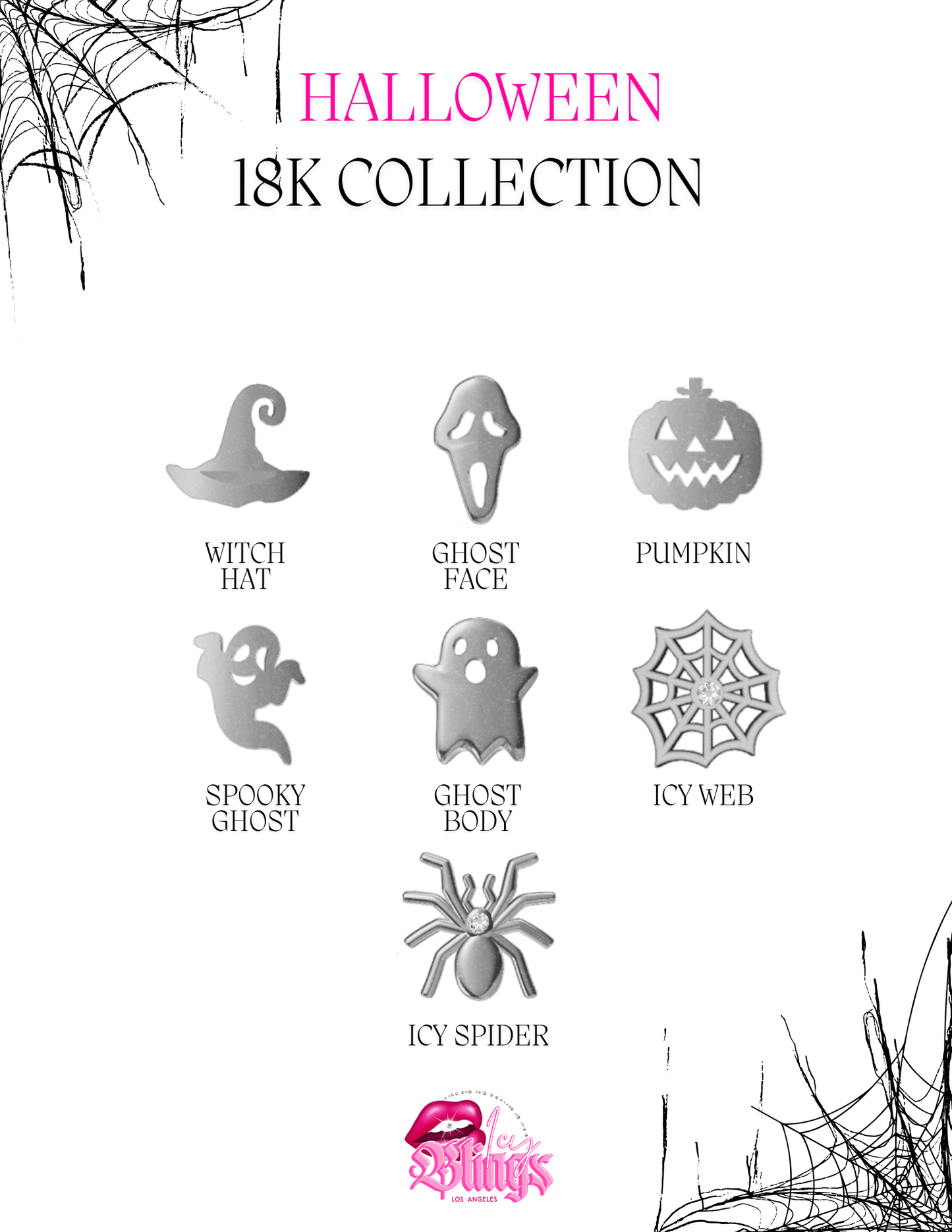 HALLOWEEN COLLECTION 18K CHARMS