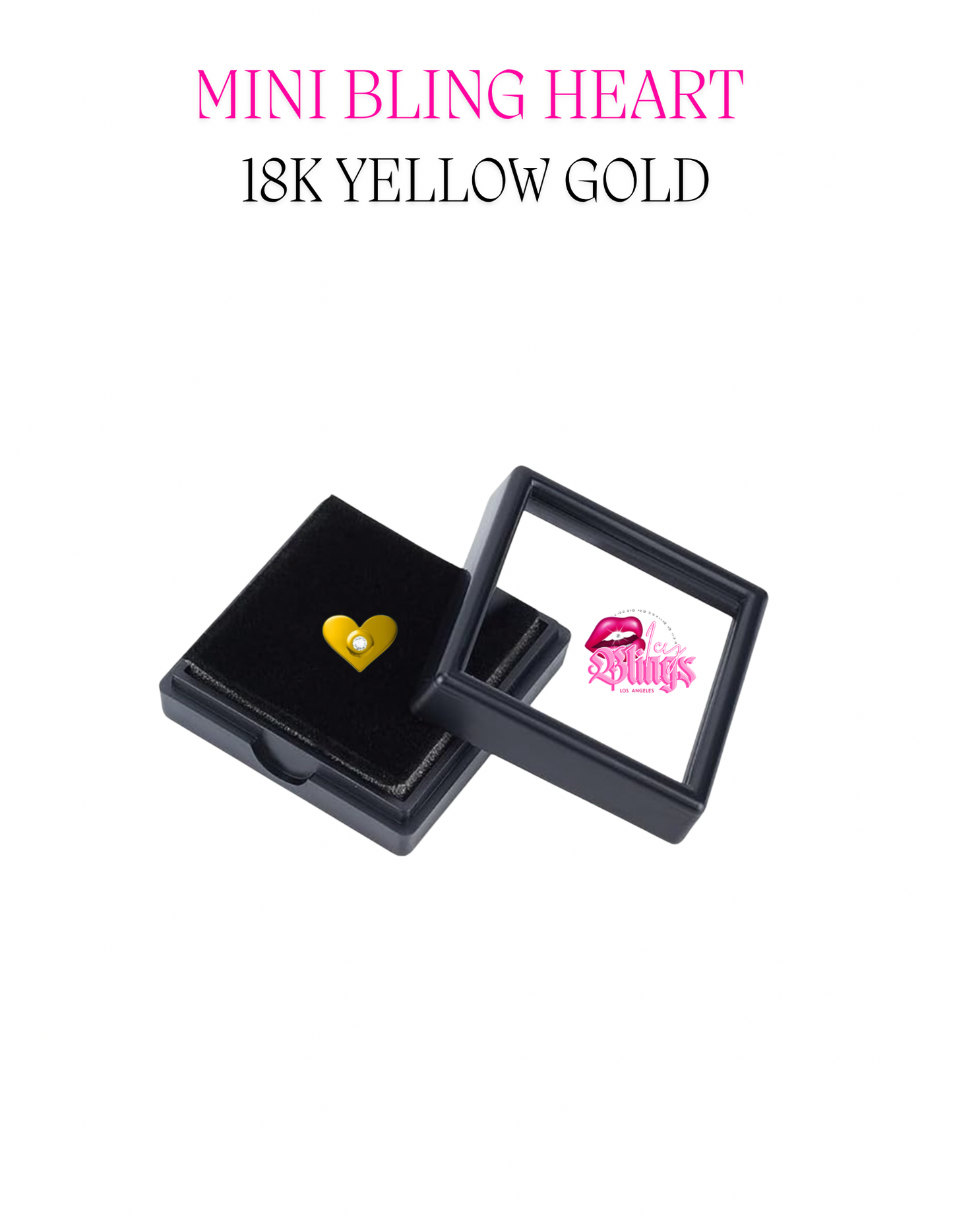 HEART BLING CHARM